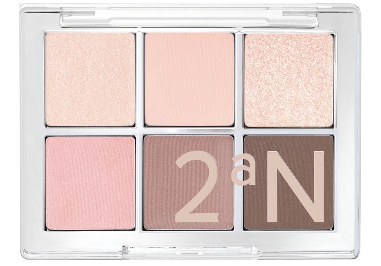 2aN BETTER ME EYE PALETTE 02 FAIRY BOURBESUMMER で作る、ふんわり桃肌アイメイク