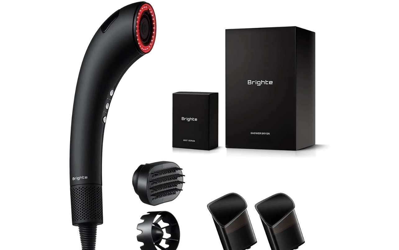 大風量×ナノミストで話題のBrighte「SHOWER DRYER」、乾かしながらうるおいケアができるか試してみたい