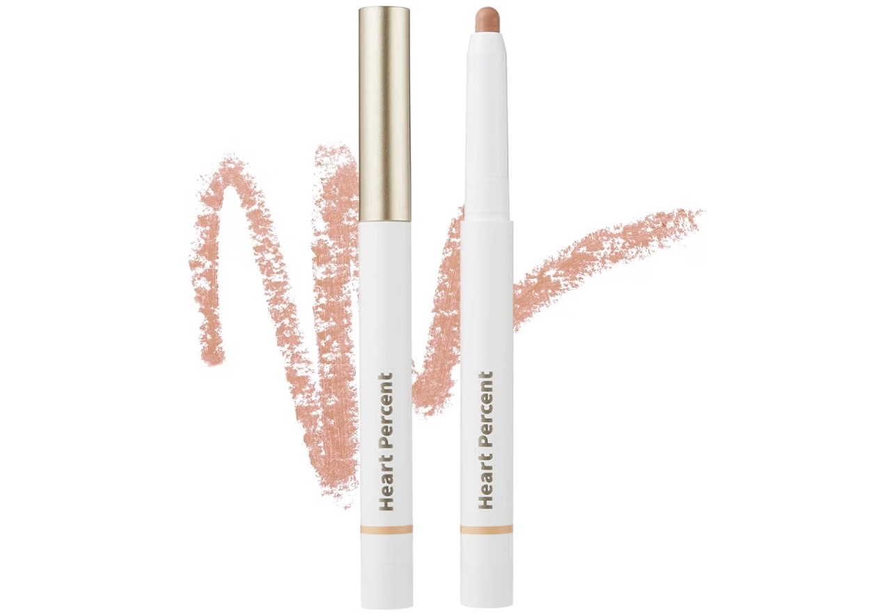 4in1で便利!HEART PERCENT Dot On Mood Lip Pencil 01 Peach Beigeをメイクポーチに