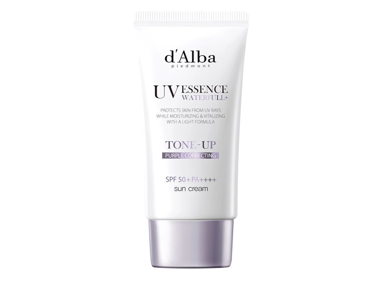 d'Alba トーンアップサンクリーム パープル|黄ぐすみをやさしく補正するUVケア