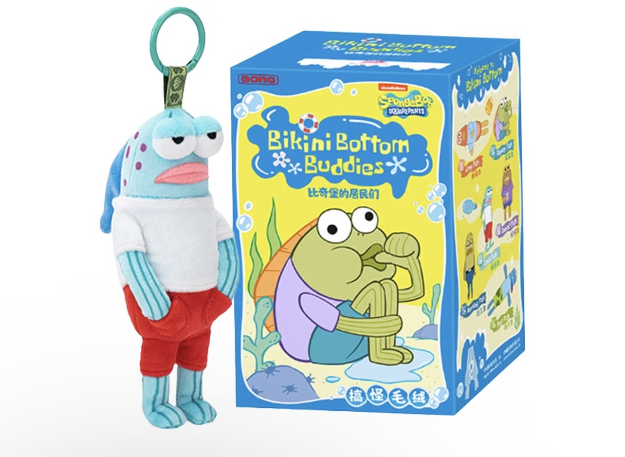 POP MART「SpongeBob Bikini Bottom Buddies」で味わう、開けるまでわからないワクワク感