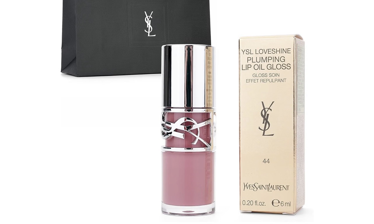 YSL ラブシャイン リップグロス 44 ヌード ラヴァリエール、透け感ヌードで叶える自然なツヤ唇