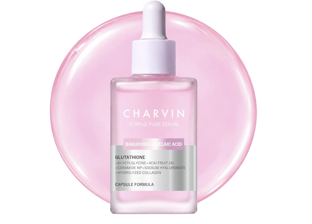 CHARVIN パープルピュアセラム｜レチノール×バクチオールで毛穴・乾燥・ハリ不足にアプローチするカプセル美容液