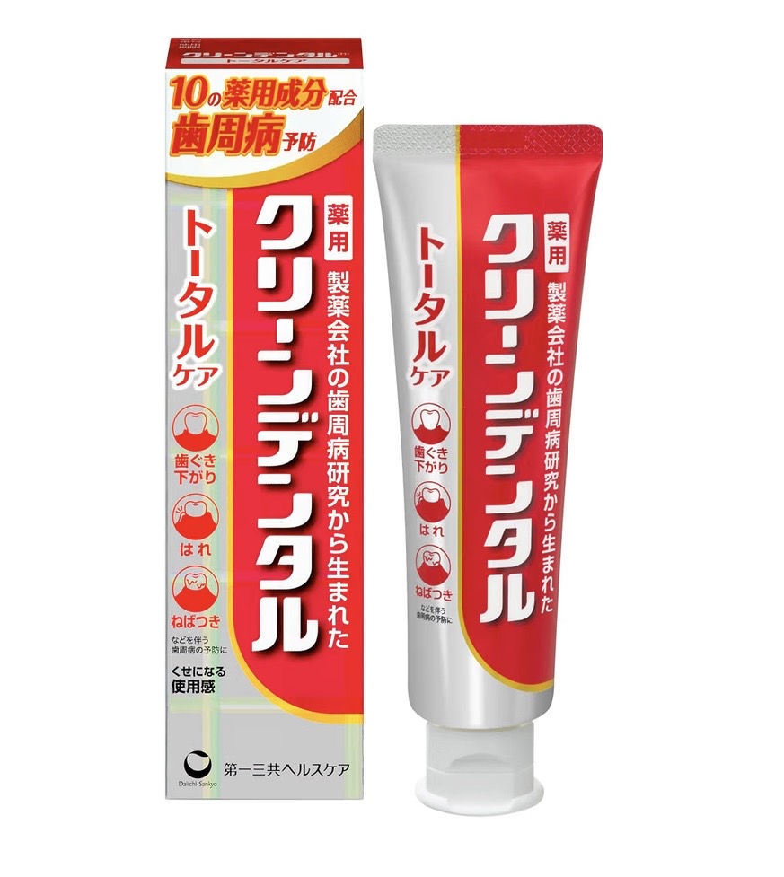クセになるスッキリ感。クリーンデンタルのトータルケア歯磨き粉、ずっと愛用してます