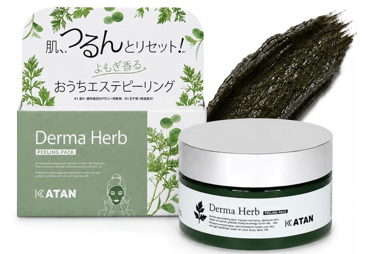毛穴・古い角質が気になる肌に。KATAN ハーブピーリングパックで自宅集中ケア