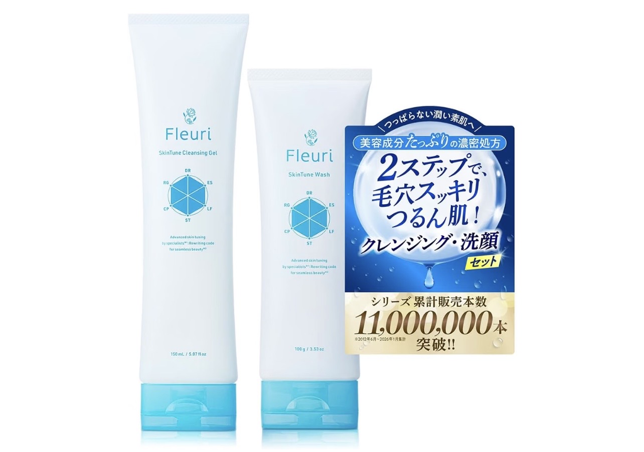 Furri スキンチューン クレンジングジェル&ウォッシュ セット｜毛穴・角栓ケアに寄り添う無添加処方