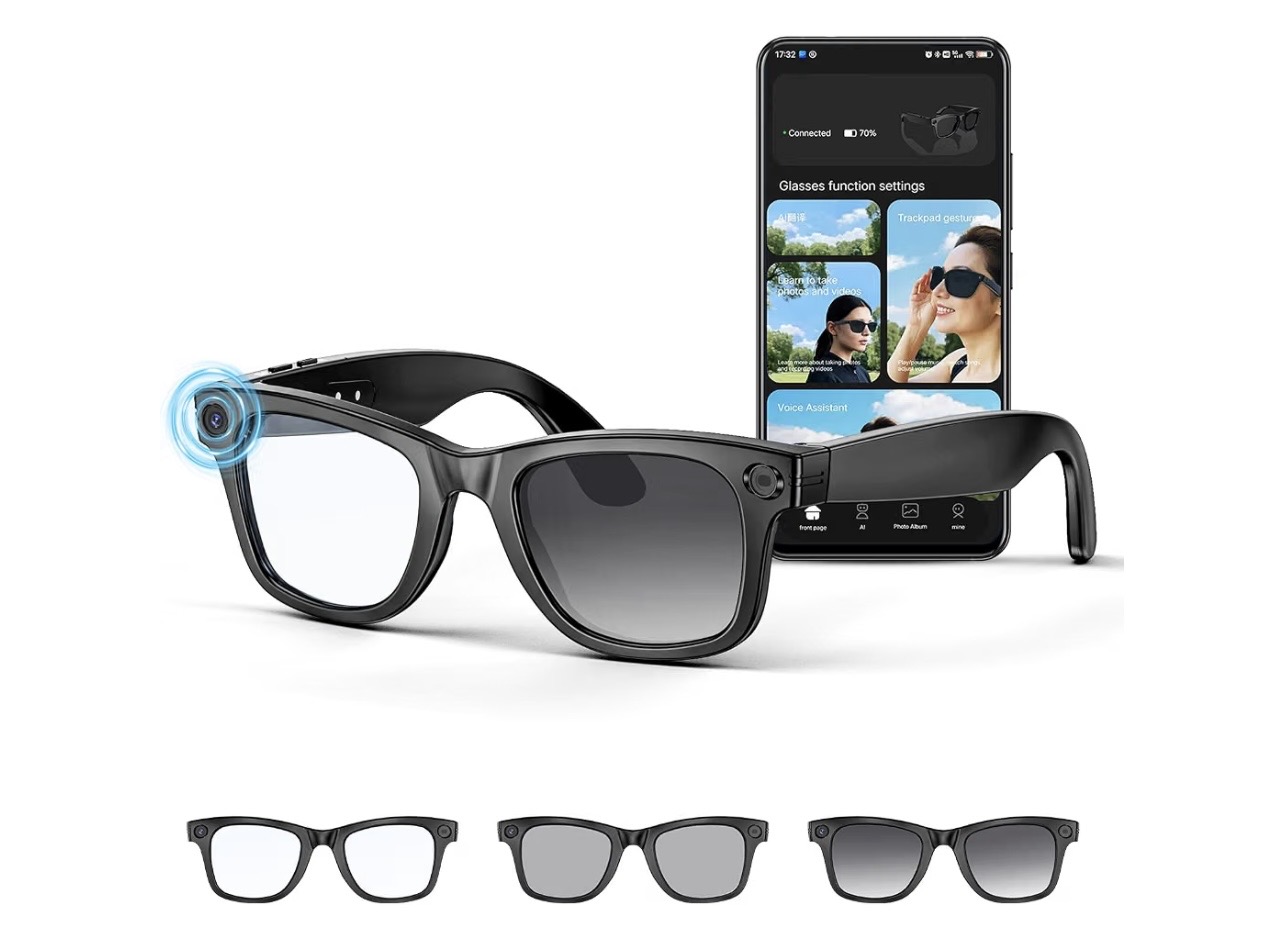 売れ筋1位のMingtawn 2026 AIスマートグラスを旅とサイクリングの動画撮影に使ってみた